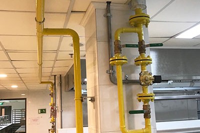 LPG Gas Piping System